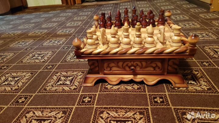 Шахматы деревянные ручной работы