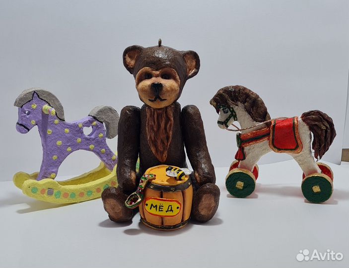 Ватные игрушки