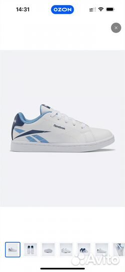Кеды Reebok новые Р.30