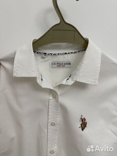 Рубашка белая uspa