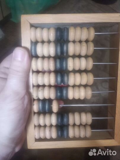 Счеты деревянные СССР малые