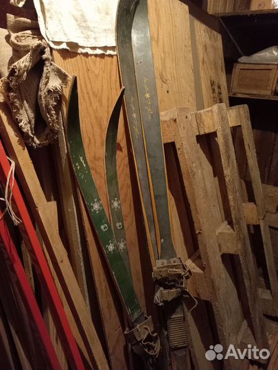 Лыжи детские Лыжные палки