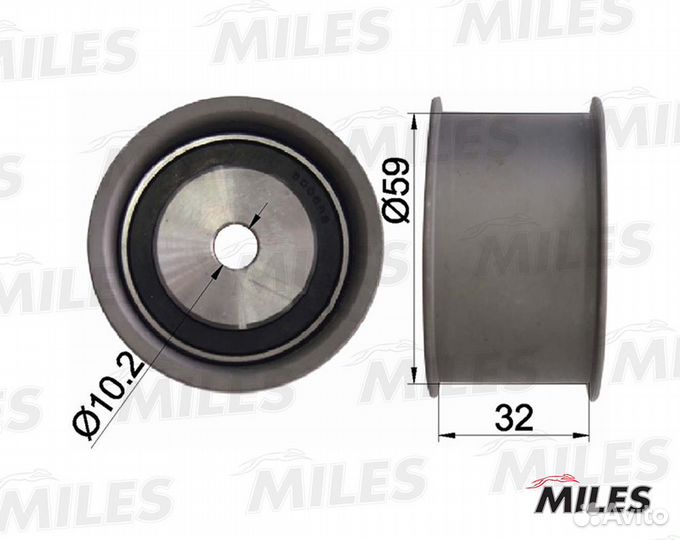 Ролик ремня грм audi A4/A6/A8/VW passat 2.8