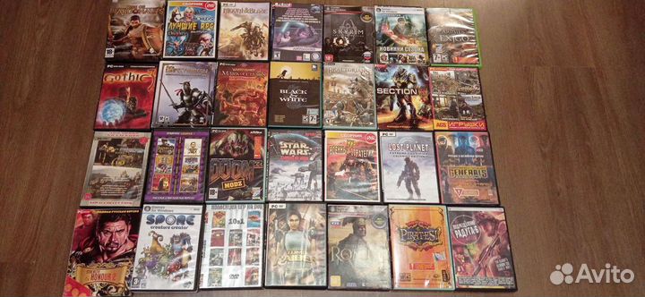 Диски игры на пк(2002-2013)