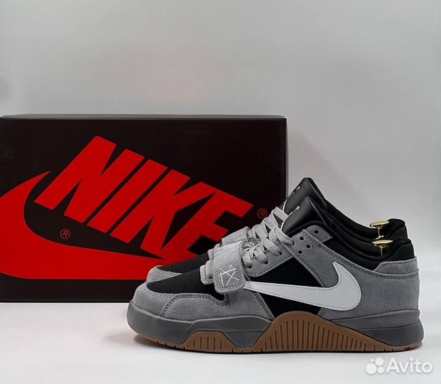 Кроссовки nike air jordan travis scott cut