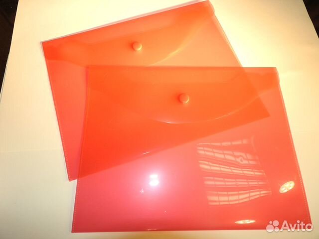 Папки А4 (на кнопке/на резинке/прозрачные/цветные)