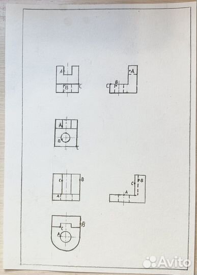 Репетитор по черчению, инженерной геометрии