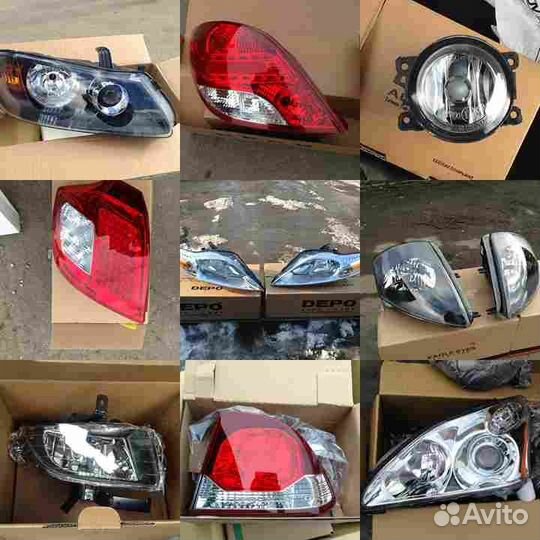 Фара левая мех/электр для opel vectra (1992-1995)