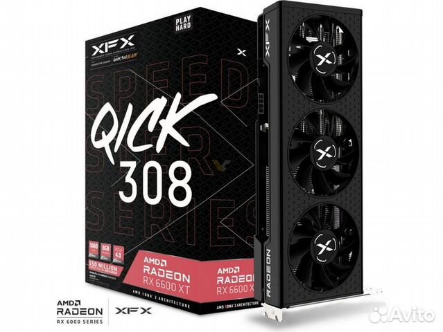 Игровая вид�еокарта AMD RX 6600XT