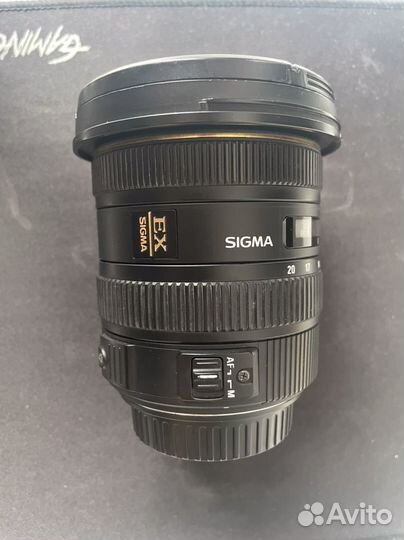 Обьектив Sigma EX 10-20mm 1:3:5 DC HSM