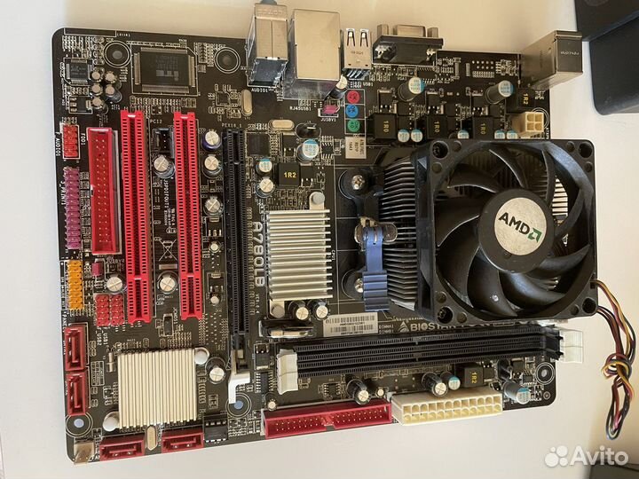 Связка Biostar A780LB Amd athlon ll x2 250