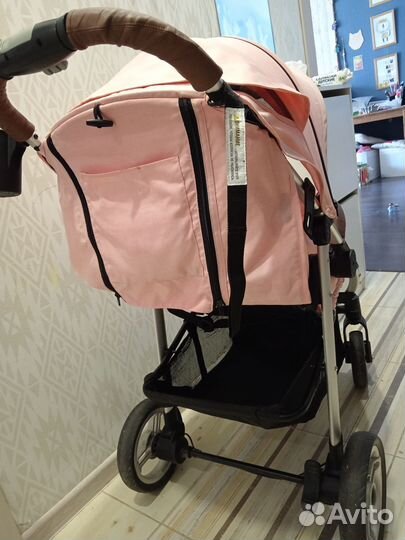 Коляска Nuovita corso розовый