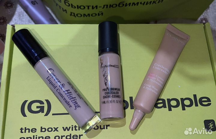 Консилер clarins, mac, holika