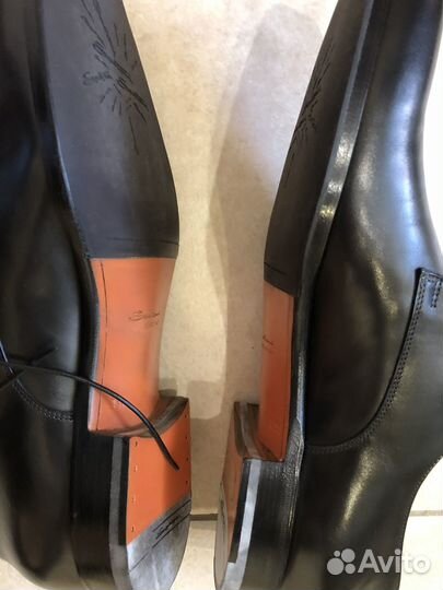 Туфли Santoni оригинал 42,5евроразмер