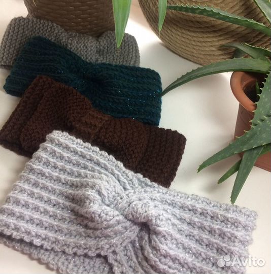 Повязка на голову ручной работы