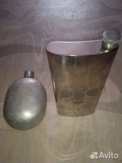 Фляжка армейская СССР и с двуглавым орлом