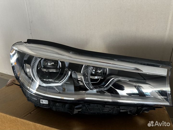 Фары BMW 7-series G11 G12 дорест, Adaptive LED