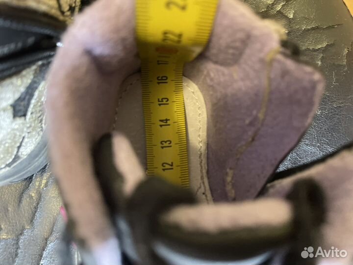 Кроссовки теплые детские для девочек 27