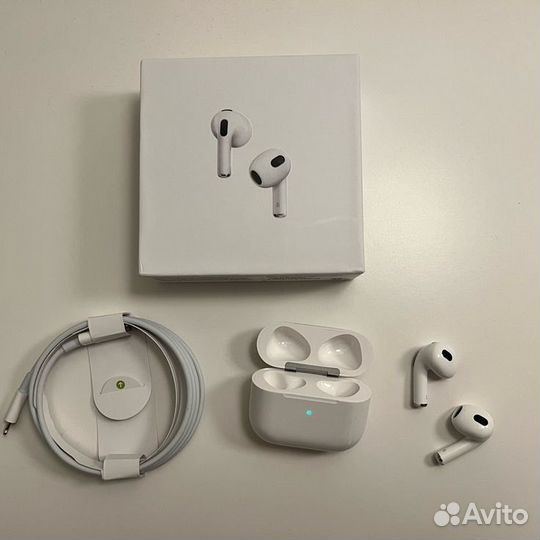 Airpods 3 premium максимальное качество + чехол