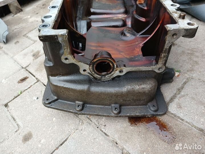 Hyundai solaris 1 поддон двигателя