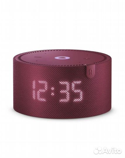 Умная колонка Яндекс Новая Станция Мини (с часами)