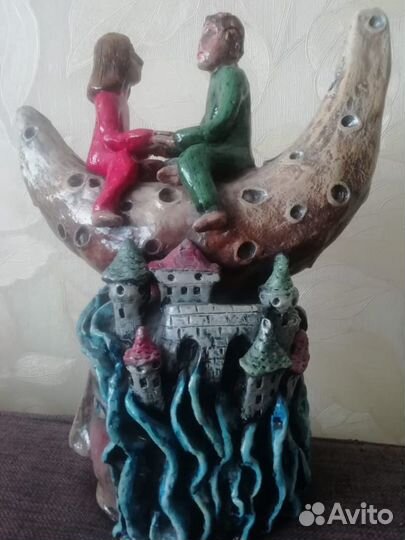 Глиняная поделка, ручная работа