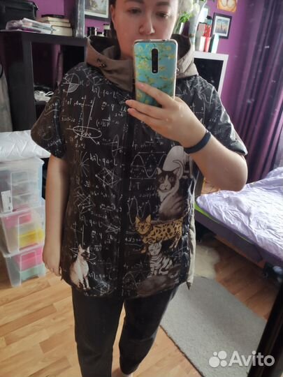 Жилет синтепон женский 54 размер