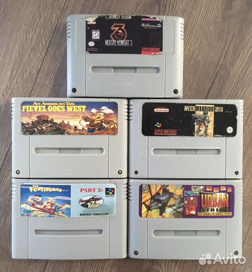 Картриджи для super nintendo