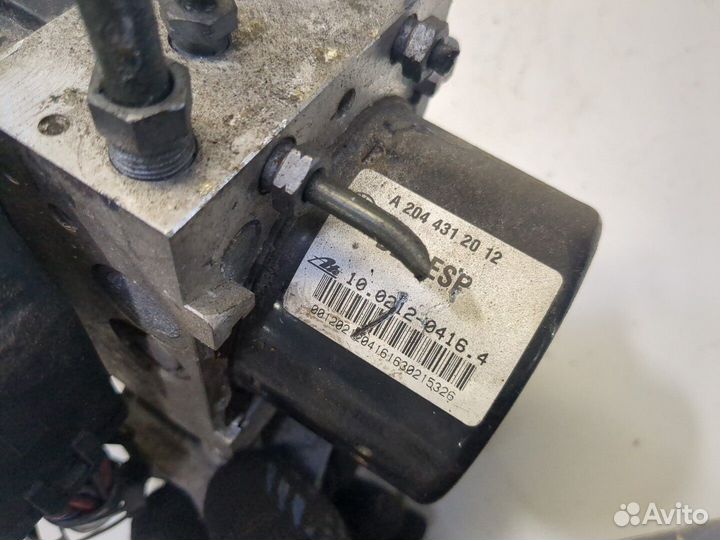 Блок абс, насос Mercedes C W204, 2010