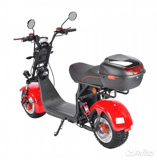 Электроскутер White Siberia WS-Pro 2500W RED