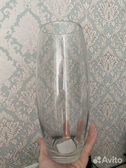 Настольная ваза прозрачная икеа