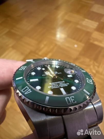 Часы Rolex submariner date 40mm hulk