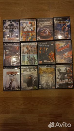 Игровые диски для ps2
