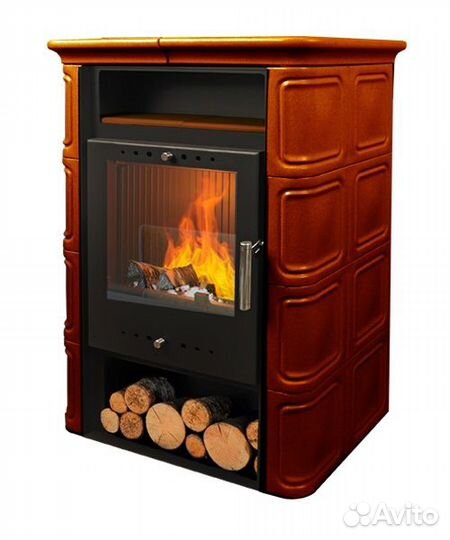 Печь-камин vera brown 