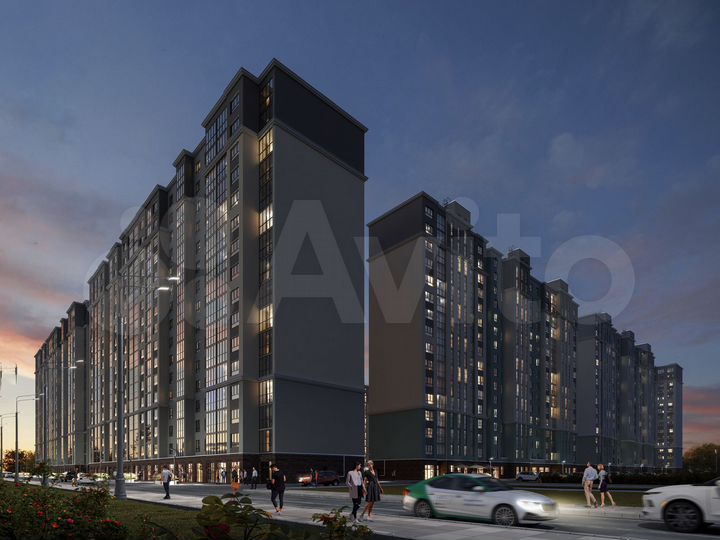 3-к. квартира, 72,6 м², 10/12 эт.