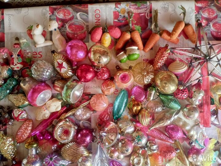 Елочные игрушки СССР