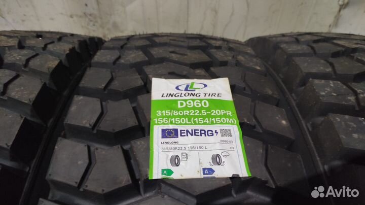 315/80 R22.5 20PR D960 Ling Long Tайланд