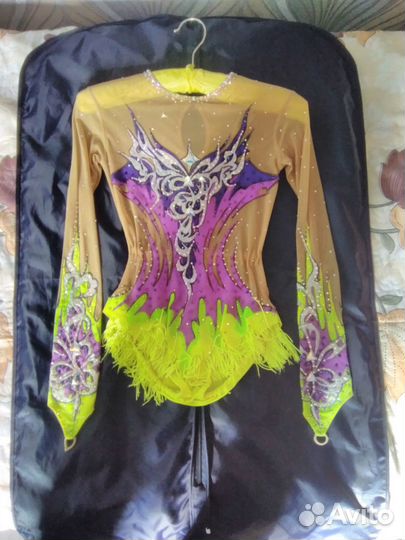 Купальник (худ. гимнастика) Р142-146 (10-12 лет)