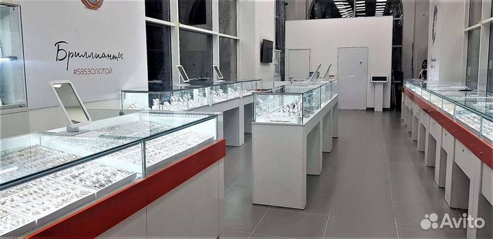 Витрины для ювелирного магазина