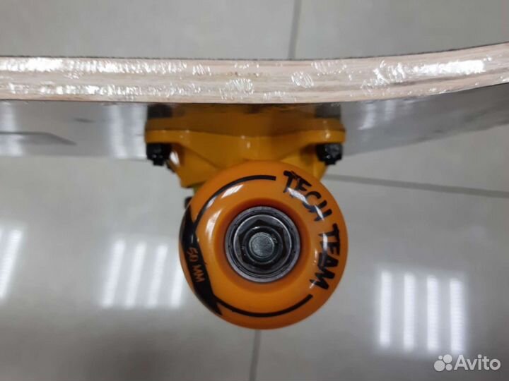 Скейтборд TT Profi чёрно-оранжевый