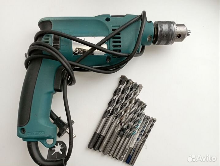 Дрель ударная Makita нр1640, 680Вт