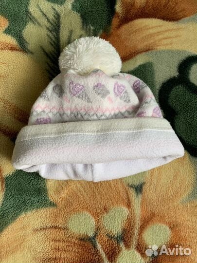 Шапки д/с на девочку 46-48размер
