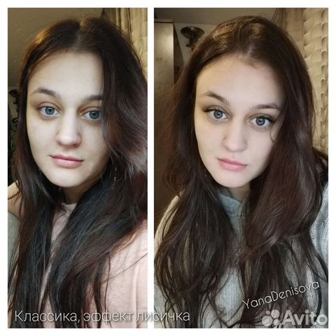 Наращивание ресниц на дому