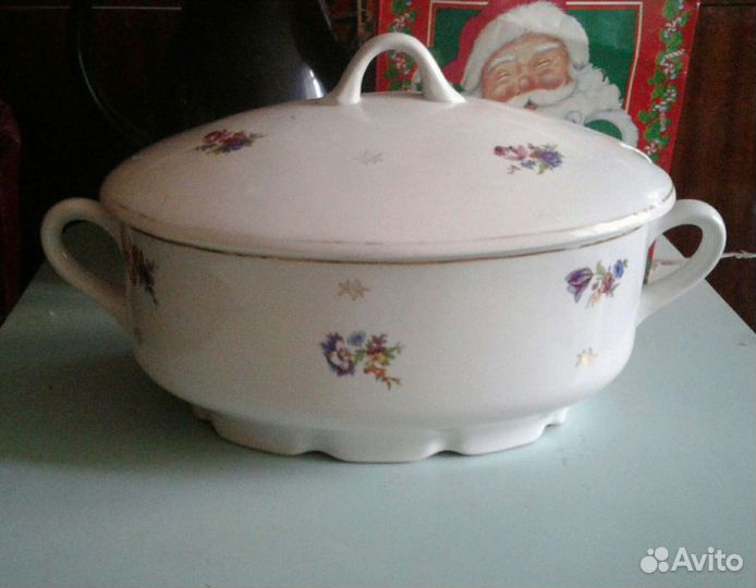 Антикварная посуда Кузнецов 1917г, 