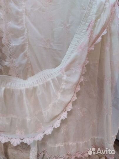 Тюль на кухню укороченные