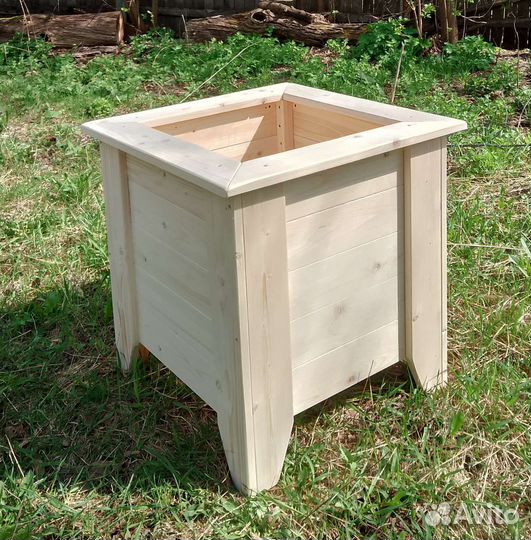 Деревянные кашпо