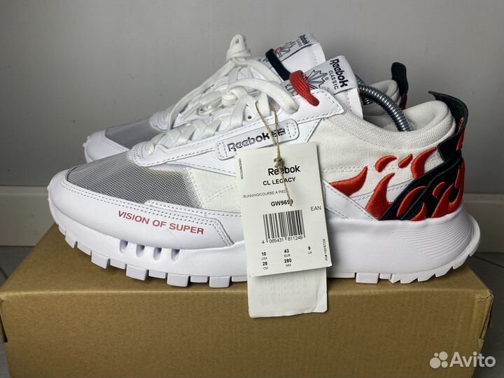 Кроссовки Reebok x Vision of Super оригинал