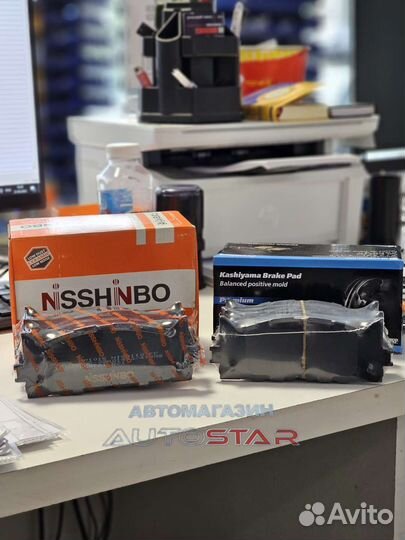 Тормозные колодки toyota camry 50,55