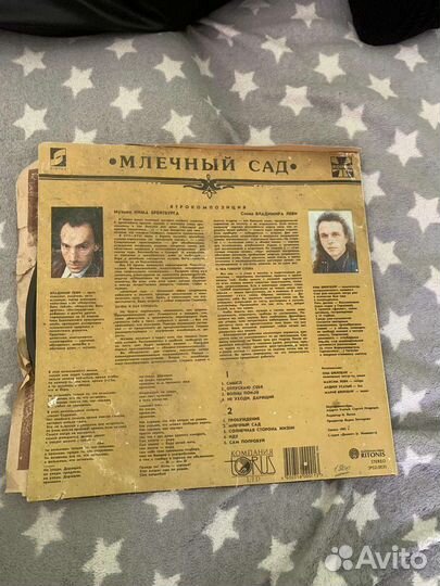 Виниловая пластинка млечный сад
