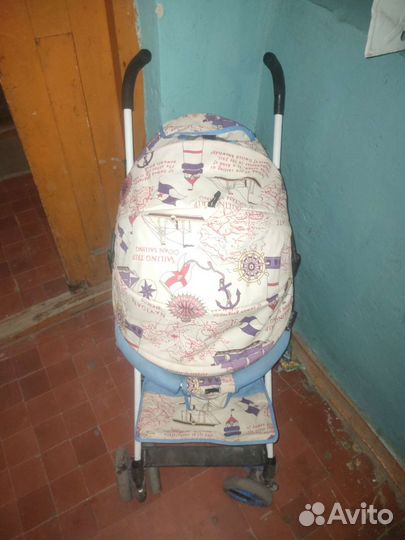 Коляска трость